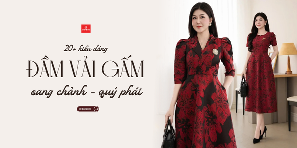 Vải gấm là gì? Các kiểu đầm vải gấm sang trọng cho quý cô 2026