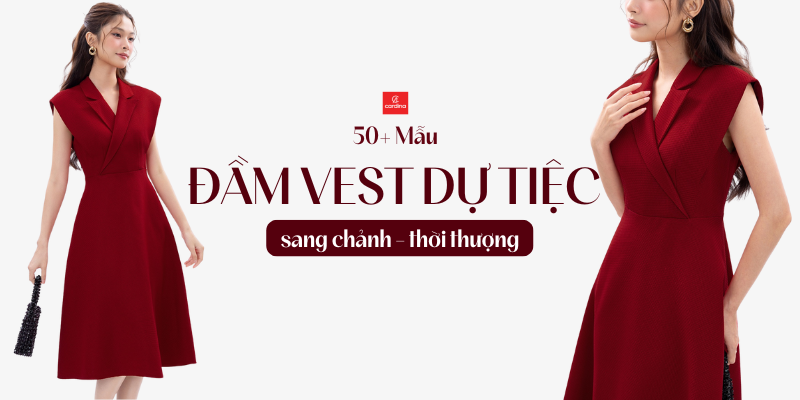 Top 50+ Mẫu Đầm Vest Dự Tiệc Đẹp, Sang Trọng, Cuốn Hút Cho Nàng