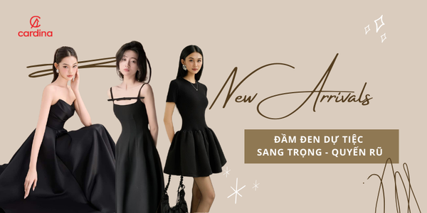 15 Mẫu đầm đen dự tiệc sang trọng, quyến rũ cho chị em