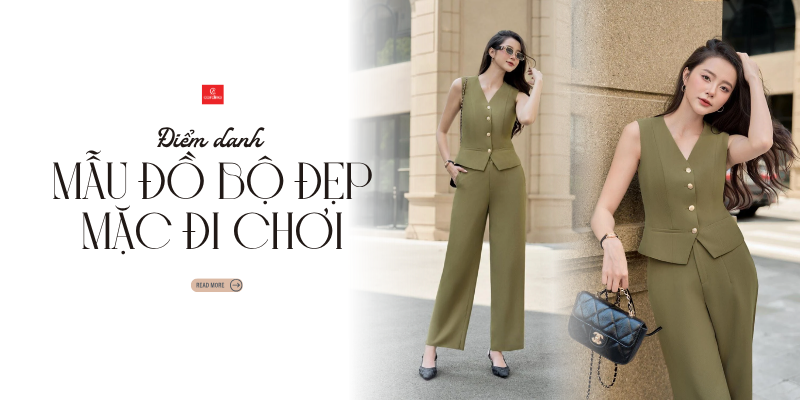 Top 20+ mẫu đồ bộ đẹp mặc đi chơi cho nàng xinh tỏa sáng