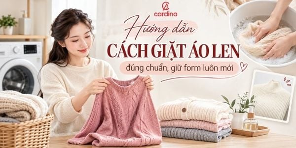 Hướng dẫn cách giặt áo len đúng chuẩn, giữ form luôn mới
