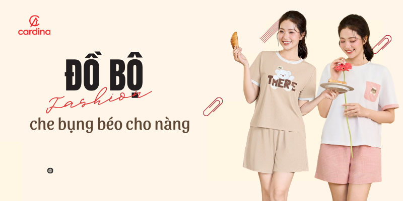 20+ mẫu đồ bộ cho người béo bụng mặc nhà hay đi làm đều thon xinh nổi bật