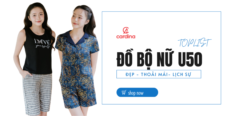 Top những mẫu đồ bộ cho U50 mặc nhà kín đáo, lịch sự nhưng vẫn thoải mái