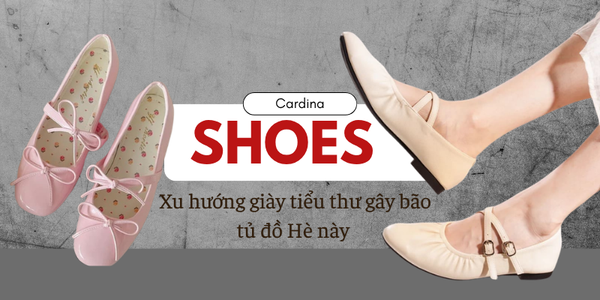 Xu hướng giày tiểu thư gây bão tủ đồ Hè này