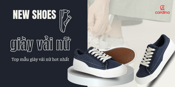 Top mẫu giày vải nữ hot nhất mà cô nàng nào cũng nên có