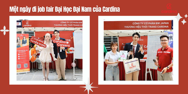Một ngày đi job fair Đại Học Đại Nam của Cardina