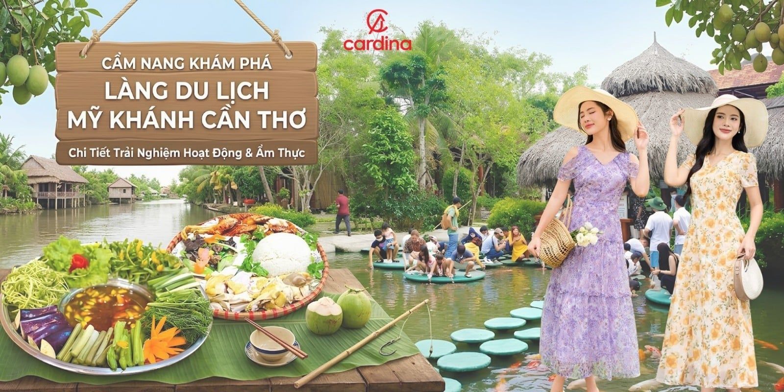 Cẩm nang khám phá làng du lịch Mỹ Khánh Cần Thơ chi tiết