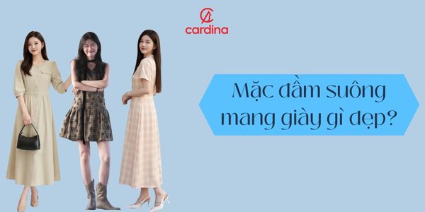 Mặc đầm suông mang giày gì đẹp? Mách nhỏ ngay cho nàng