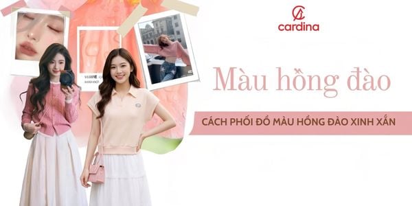 Màu hồng đào là màu gì? Cách phối đồ màu hồng đào xinh xắn