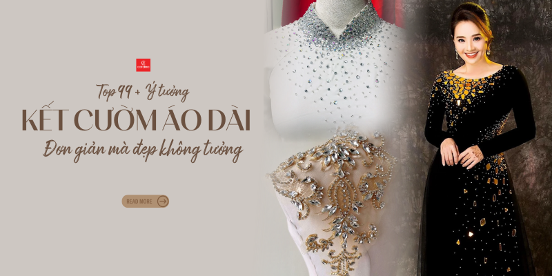 99+ Ý tưởng mẫu kết cườm áo dài đơn giản, đẹp mê ly