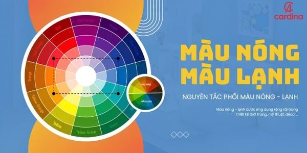 Màu nóng và màu lạnh là gì? Nguyên tắc phối màu nóng lạnh trong thời trang