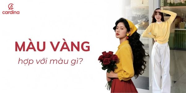 Màu vàng hợp với màu gì? Mix màu vàng thế nào cho chuẩn style list?
