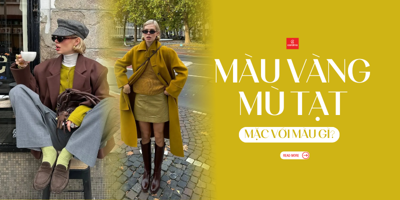 Màu vàng mù tạt phối với màu gì xinh? 20+ công thức mix màu cực đỉnh