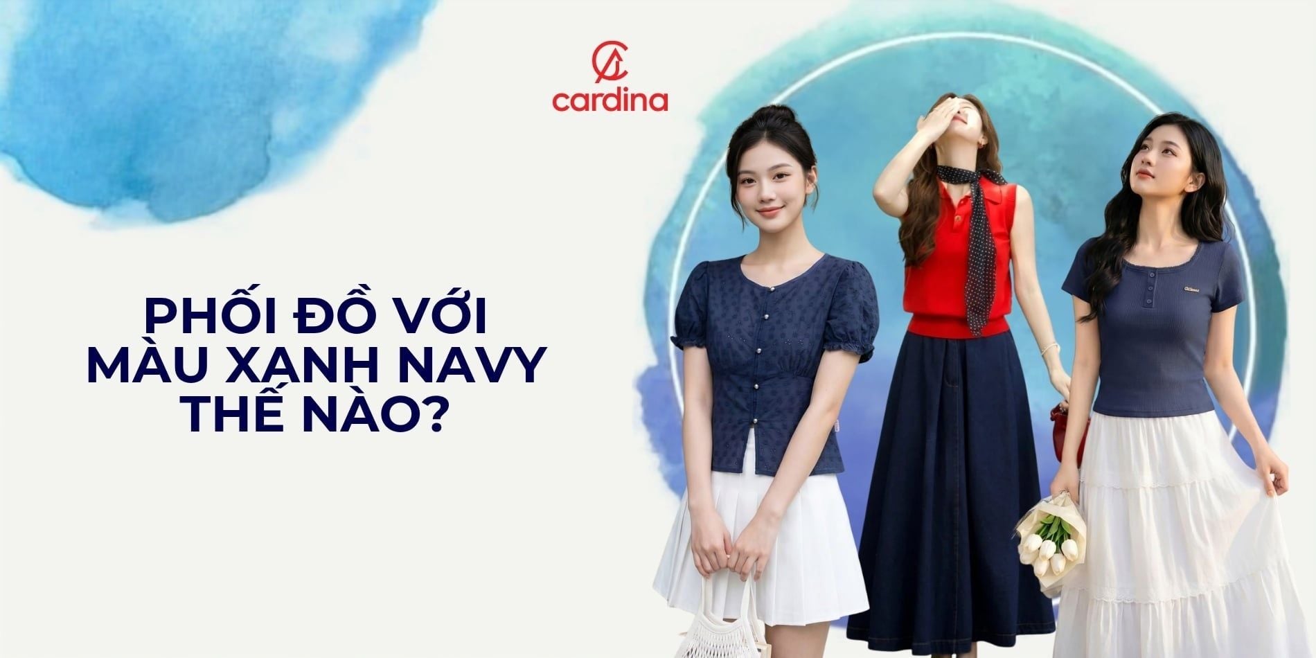 Ghim ngay các cách mix đồ với màu xanh navy siêu tôn da và cá tính