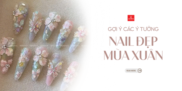 Điểm danh 20+ mẫu nail đẹp mùa xuân dành cho các nàng thơ