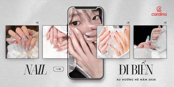 Xu hướng mẫu nail đi biển đẹp, hot nhất hè năm 2026
