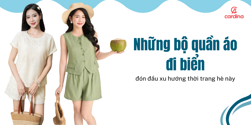 Những bộ quần áo đi biển đón đầu xu hướng thời trang hè này