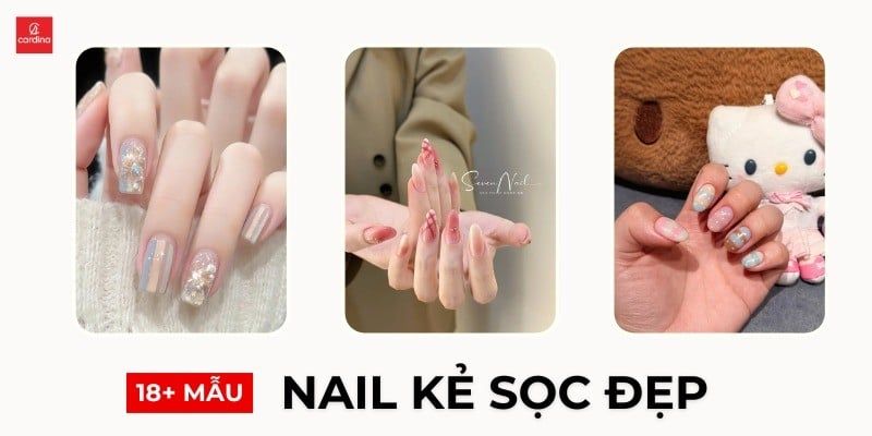 Bắt Trọn Spotlight Với 18+ Mẫu Nail Kẻ Sọc Đẹp Tôn Da Cực Đỉnh
