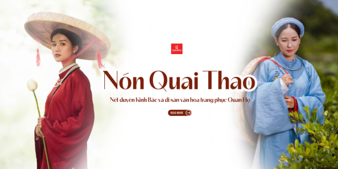 Nón quai thao - Nét duyên Kinh Bắc và di sản văn hóa trang phục quan họ