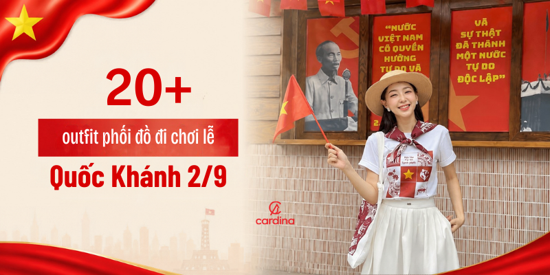Lưu ngay 20+ outfit phối đồ đi chơi lễ Quốc Khánh 2/9 siêu chảnh cho nàng