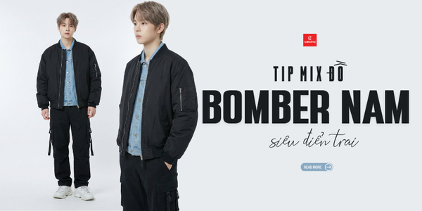 Top 20 cách phối đồ với áo bomber nam trẻ trung, cá tính 2026