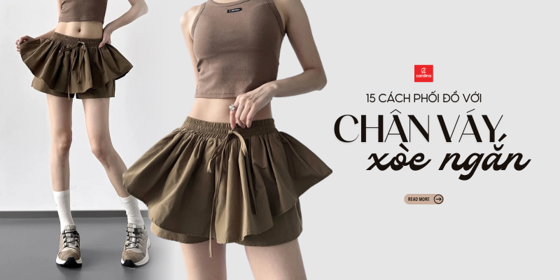 15 Cách Phối Đồ Với Chân Váy Xòe Ngắn Đẹp, 