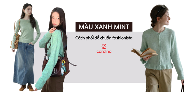 Cách phối đồ với màu xanh mint chuẩn fashionista
