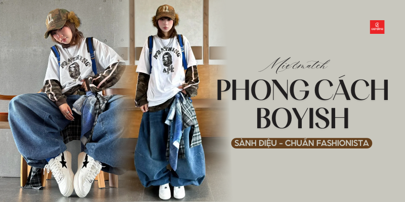 Phong cách Boyish là gì? 15 cách phối đồ phi giới tính cho nàng