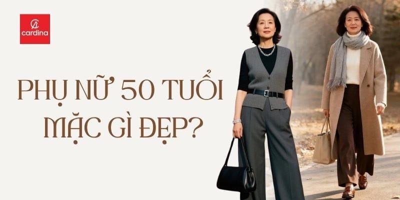 Phụ nữ 50 tuổi mặc gì đẹp? 20+ mẫu đầm trung niên đẹp không nên bỏ qua