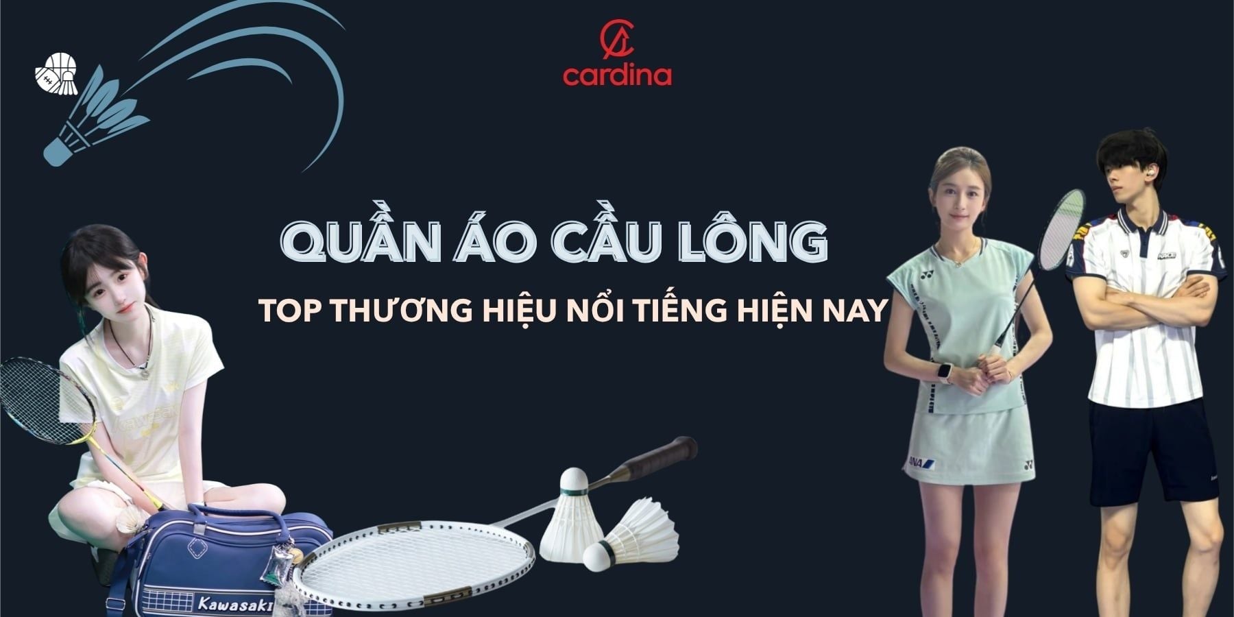 Quần áo cầu lông hãng nào tốt? Top thương hiệu nổi tiếng hiện nay
