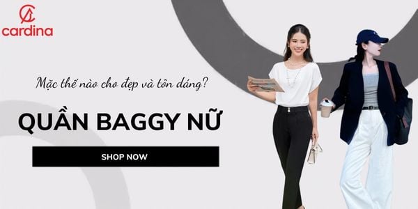 15 Cách phối đồ với quần baggy nữ siêu cá tính nàng nhất định phải thử