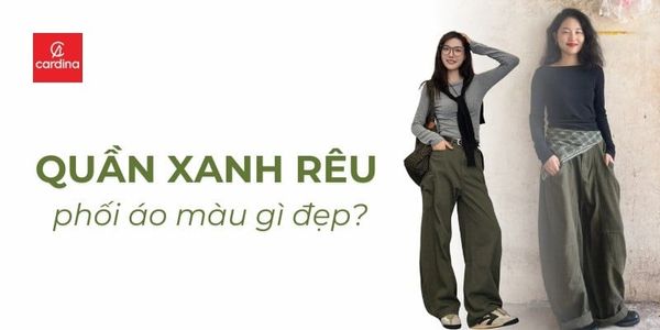 Quần xanh rêu phối áo màu gì? 30+ outfits phong cách không thể rời mắt