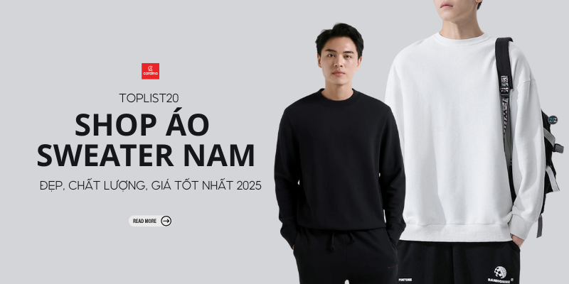 Điểm Danh 20 Shop Áo Sweater Nam Cực Chất Lượng Tại Hà Nội (Cập Nhật 2025)
