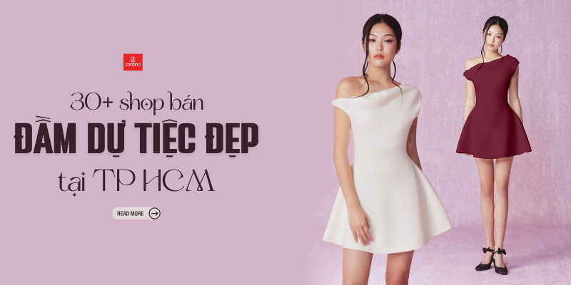 Top 30+ shop bán đầm dự tiệc đẹp, sang trọng tại TPHCM 2026