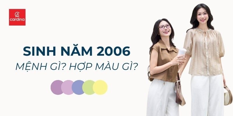 Sinh Năm 2006 Mệnh Gì? Bật Mí 10 Công Thức Phối Đồ Giúp Bính Tuất Đổi Vận Cực Chất
