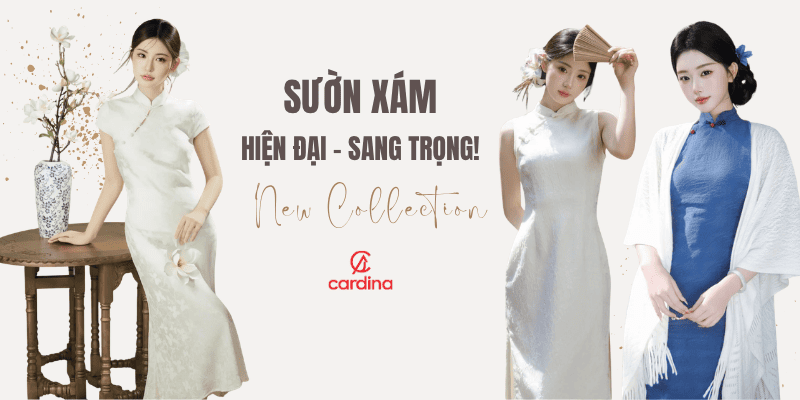 30 mẫu sườn xám hiện đại 2026 giúp nàng thu hút mọi ánh nhìn