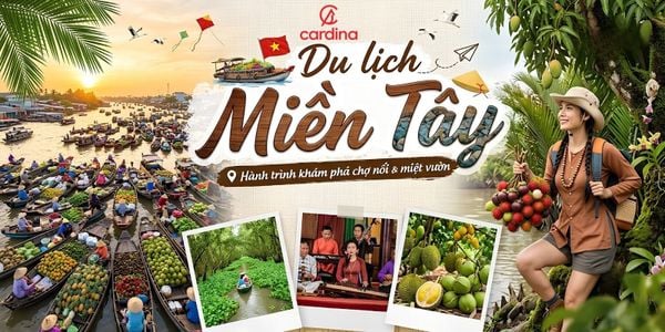 Tour du lịch miền Tây 2 ngày 1 đêm nên đi đâu đẹp nhất?