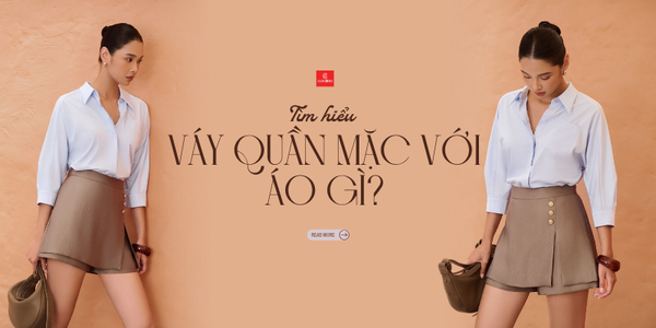 Top 10+ Cách mix quần giả váy với áo đẹp chuẩn fashionista