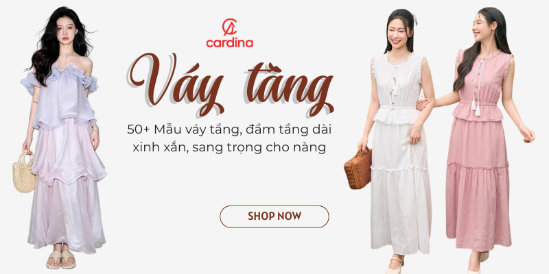 50+ Mẫu váy tầng, đầm tầng dài xinh xắn, sang trọng cho nàng