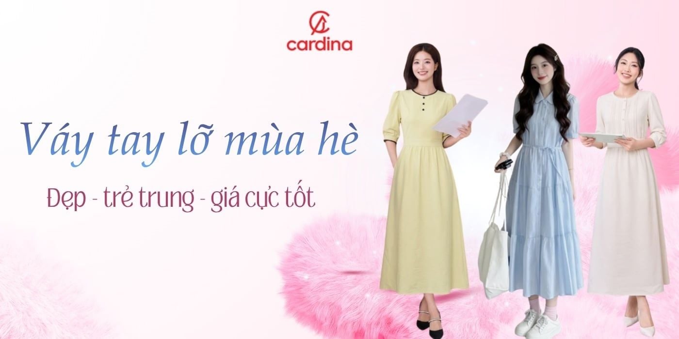 Bỏ tủ ngay những mẫu váy tay lỡ mùa hè đẹp, trẻ trung giá cực tốt