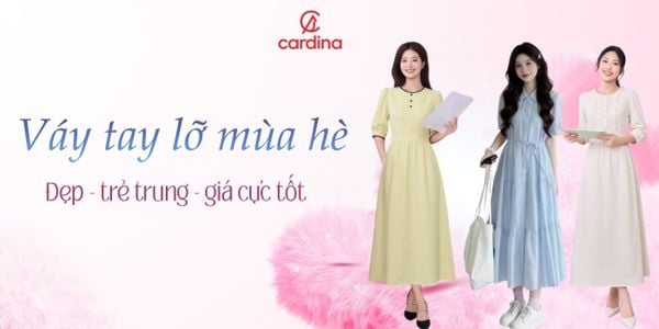 Bỏ tủ ngay những mẫu váy tay lỡ mùa hè đẹp, trẻ trung giá cực tốt