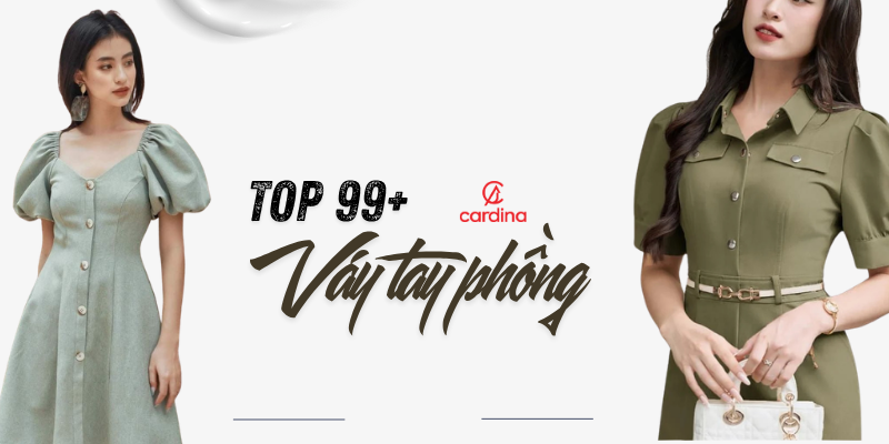 Top 99+ Mẫu váy tay phồng xinh xắn, tôn dáng cho nàng diện hè