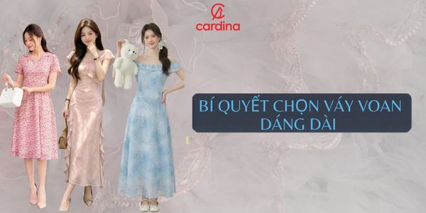 Bí quyết chọn váy voan dáng dài phù hợp với từng dáng người