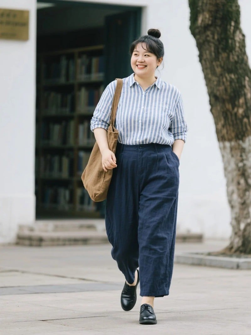 Người mập có nên mặc quần baggy không?