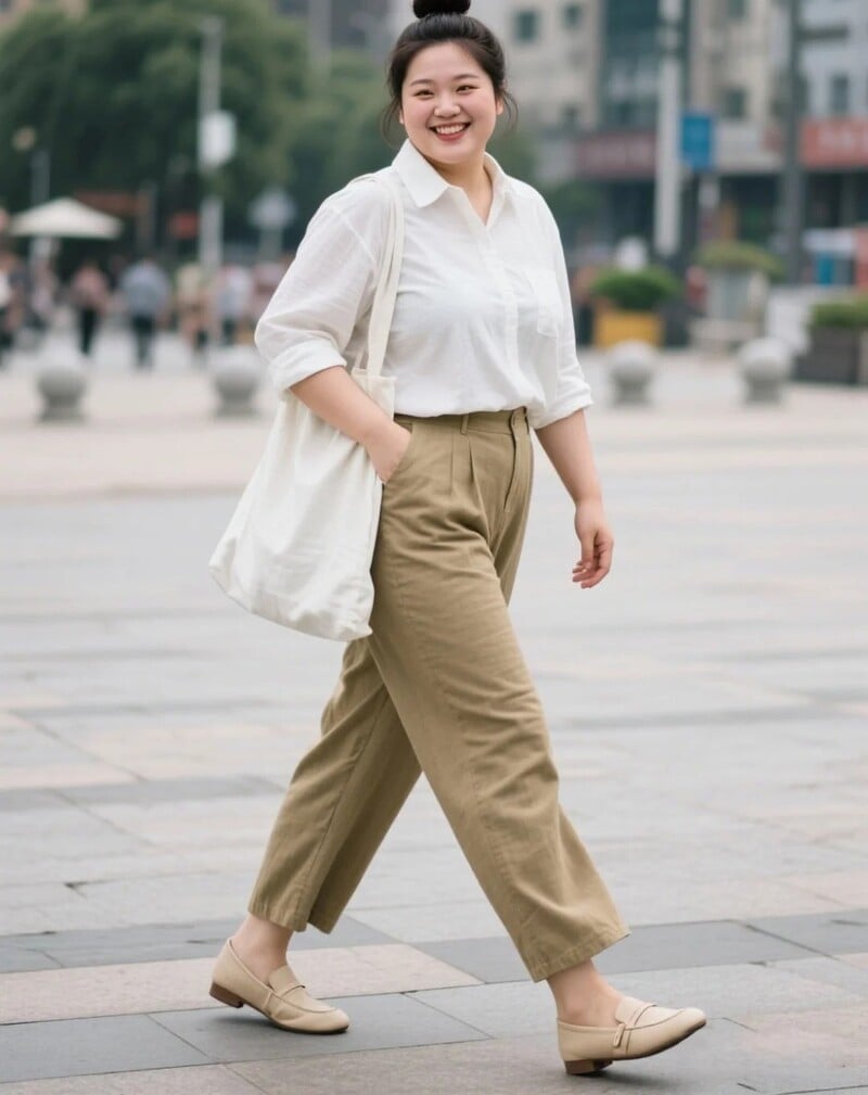 Người mập có nên mặc quần baggy không?
