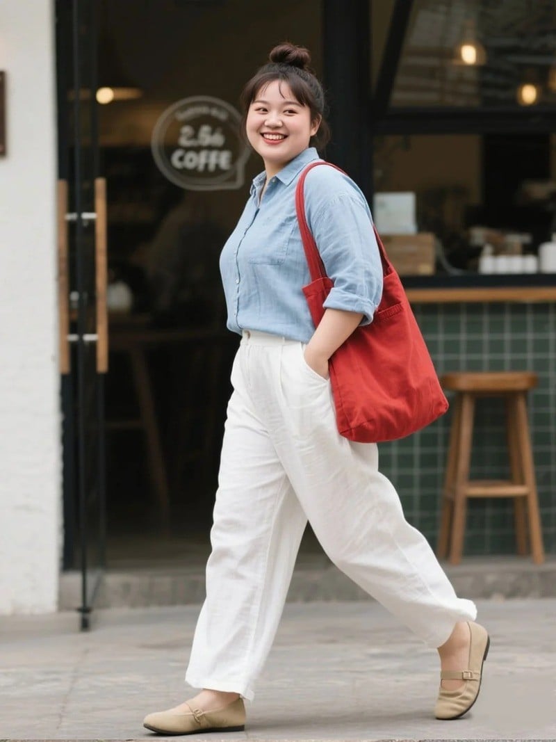 Người mập có nên mặc quần baggy không?