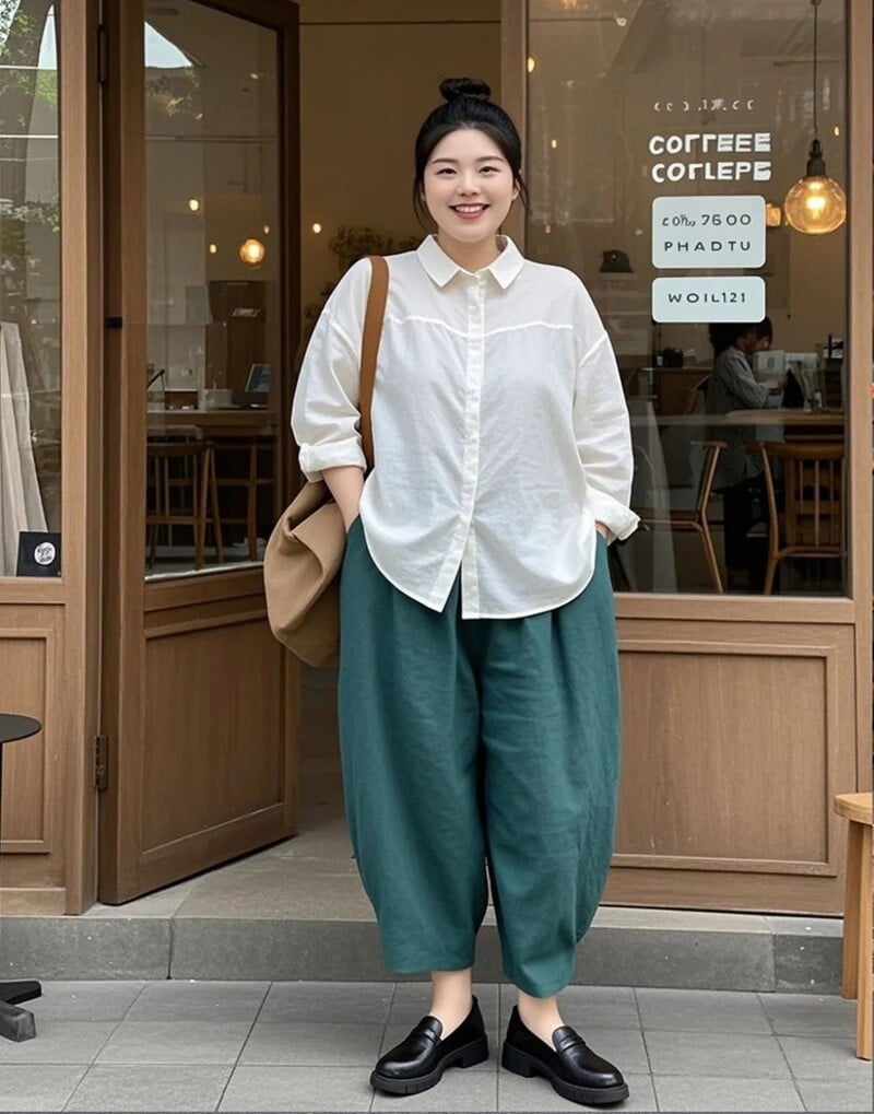 Người mập có nên mặc quần baggy không?
