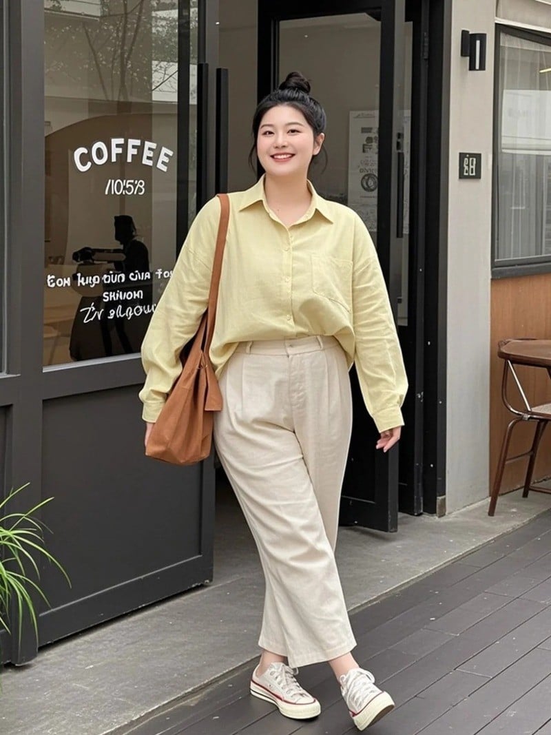 Người mập có nên mặc quần baggy không?