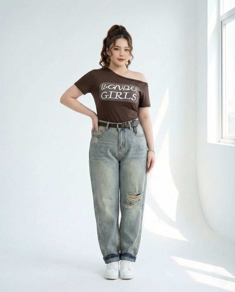 Người mập có nên mặc quần baggy không?