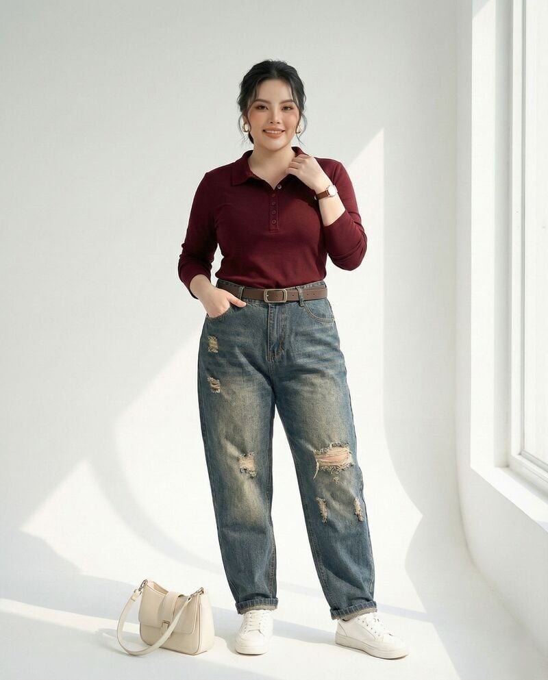 Người mập có nên mặc quần baggy không?